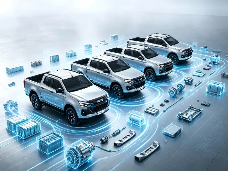 ISUZU Diesel and EV Spare Parts