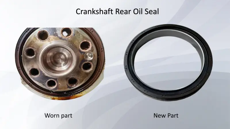 Crankshaft rear oil seal