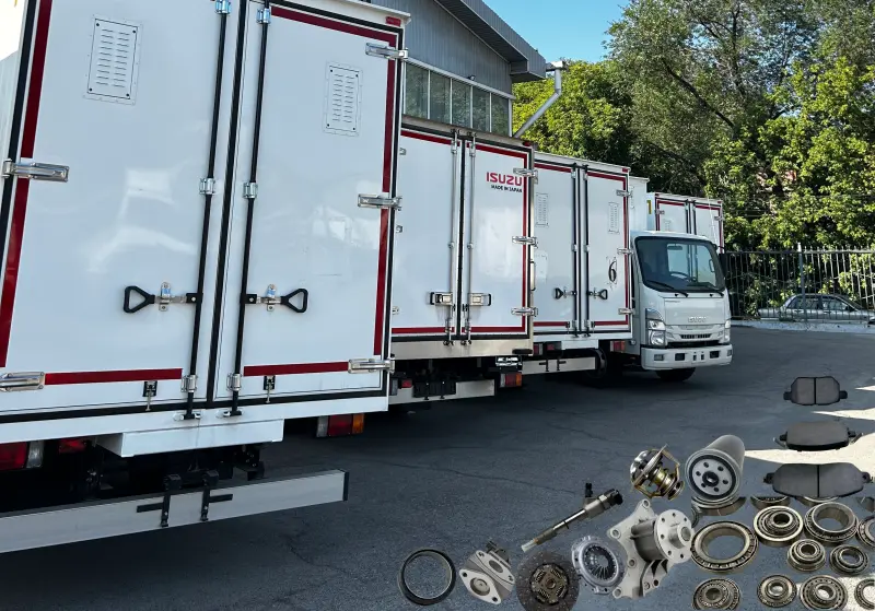 Isuzu worn-out spare parts